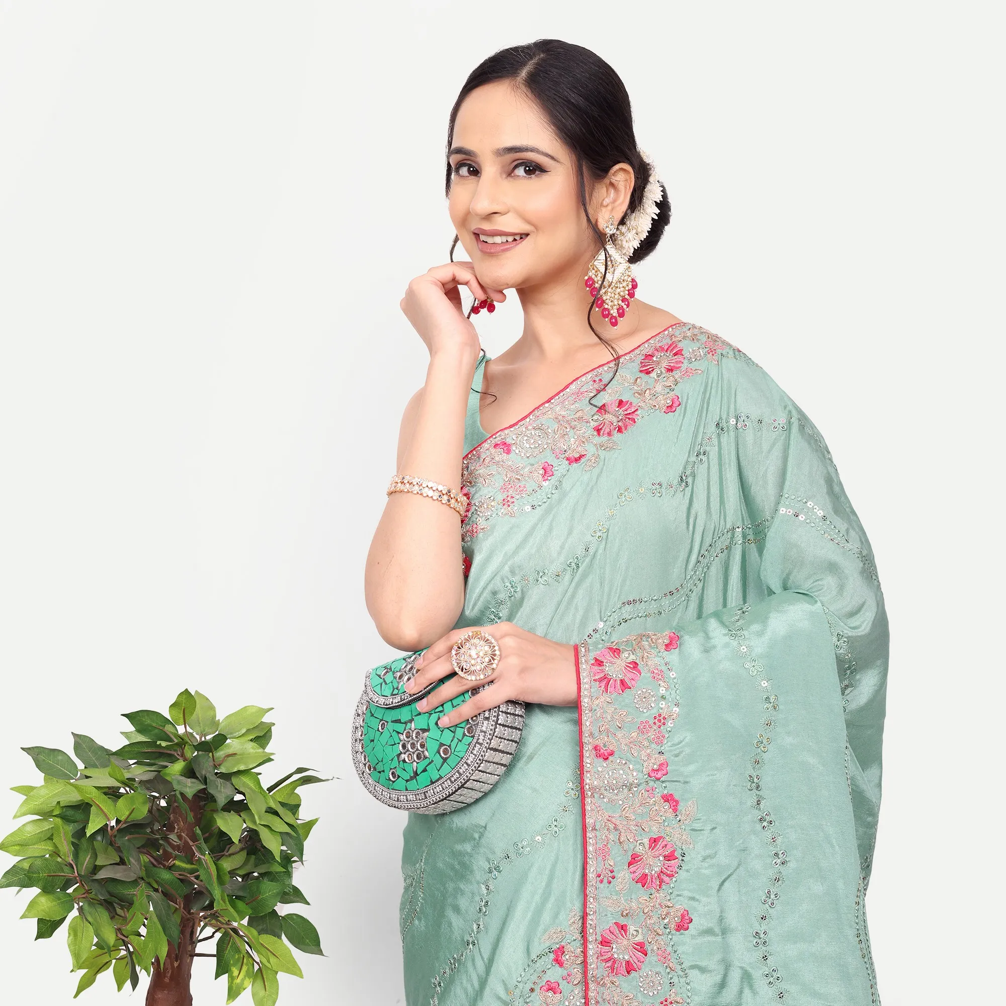 sareewithout blouse 35