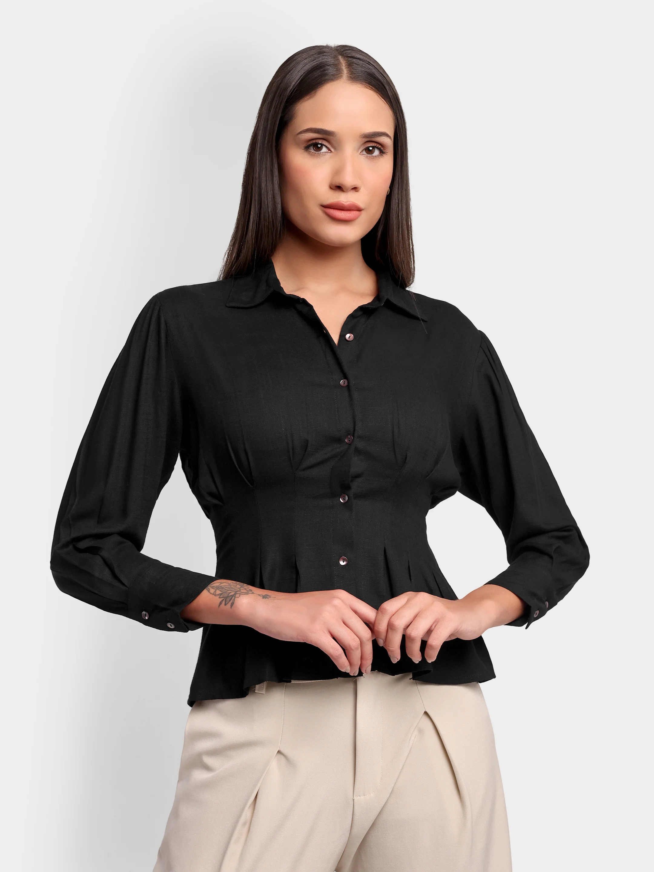 Formal Shirt Shoots| Female Models VOILAStudio Photography